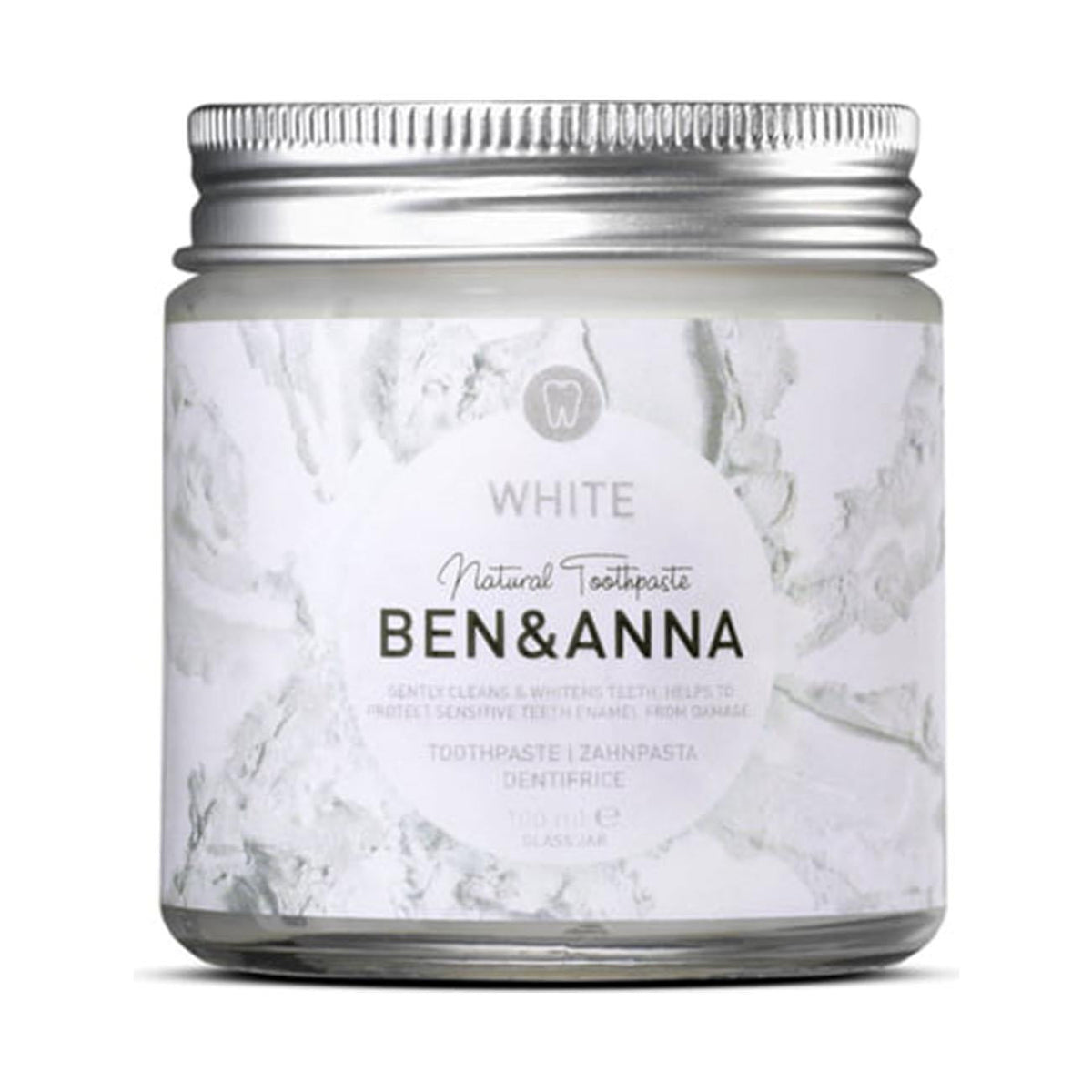 Ben & Anna Natural Toothpaste White 100ml