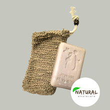 Load image into Gallery viewer, Sisal Soap bag with Bead 8 x 13 cm

