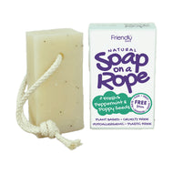 Soap on a Rope — Fresh Peppermint & Poppy Seeds