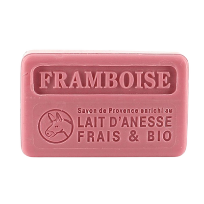 Donkey Milk Soap 100g — Framboise (Raspberry)