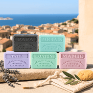 Marseille Family Name Soaps in a group photo