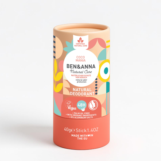 Ben & Anna Natural Deodorant Paper Tube Coco Mania 40g