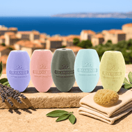 240g Oval Soaps on Cords (order 6 for a full case)