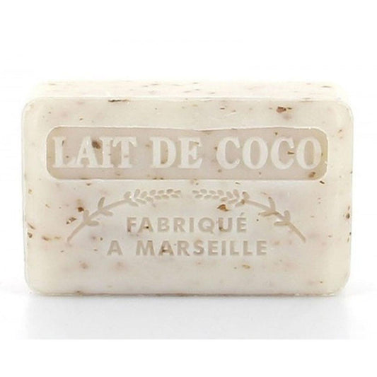 Marseille Exfoliant Soap Lait de Coco (Coconut Milk) 125g