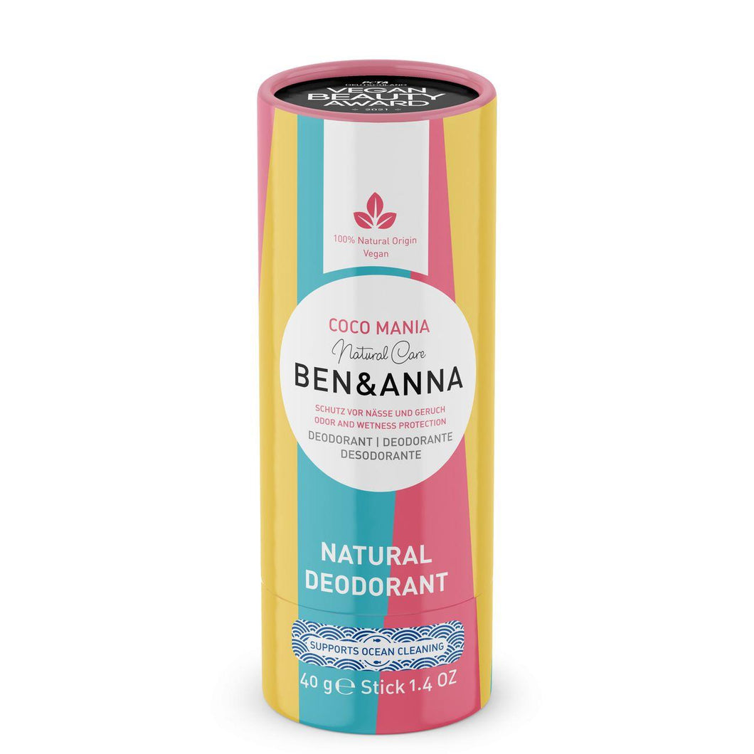 Soda Deodorant Paper Tube - Coco Mania 40g