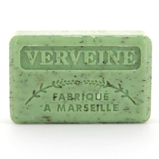 Marseille Exfoliant Soap Verveine Broyée (Crushed Verbena) 125g