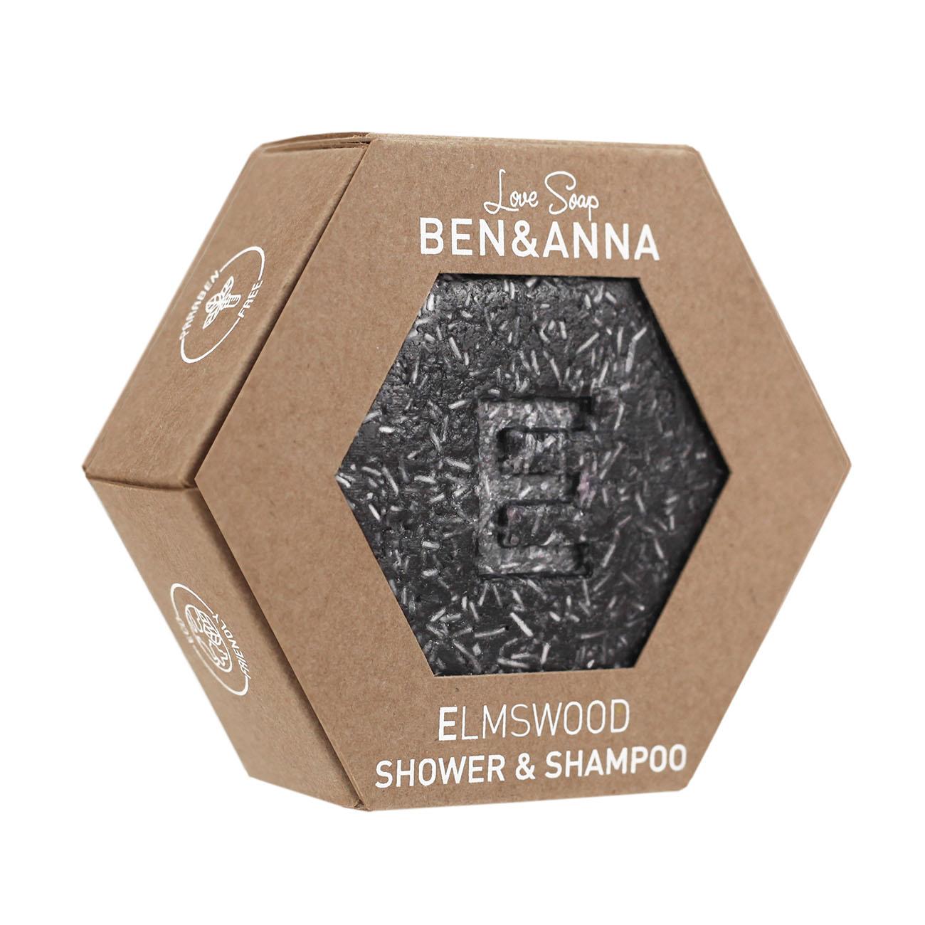 Ben & Anna Love Soap Shower & Shampoo Bar Elmswood 60g