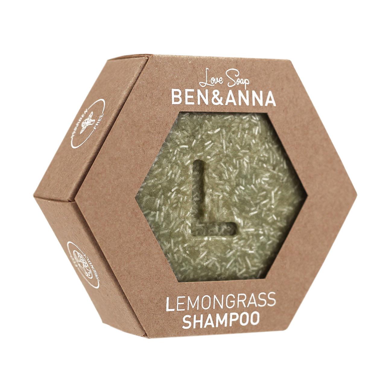 Ben & Anna Love Soap Shampoo Bar Lemongrass 60g