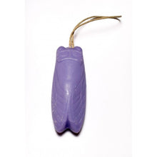 Load image into Gallery viewer, Marseille Soap Savon Cigale on a Cord - Lavander 125g

