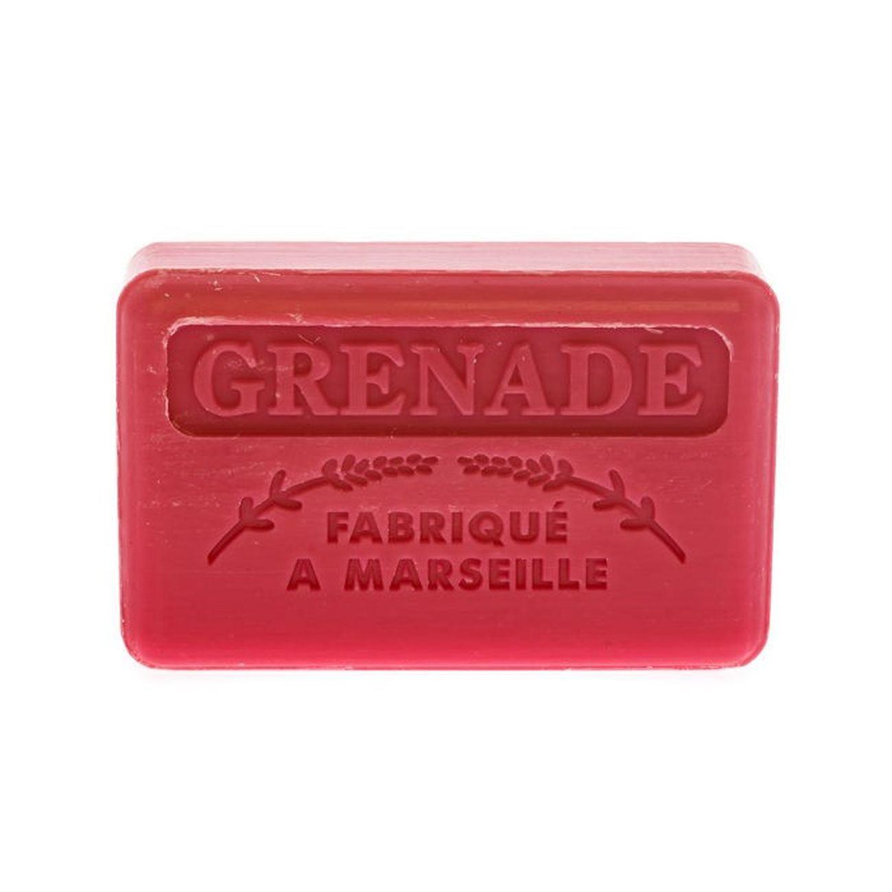 Marseille Soap Grenade (Pomegranate) 125g