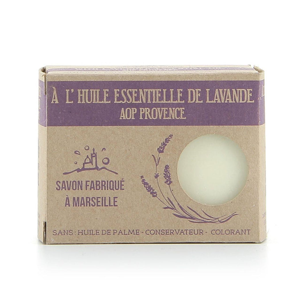 Marseille Soap Lavender Soap  99% Natural Palm Oil Free - 150g